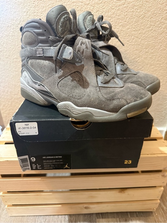 Nike Other - Jordan 8 Retro “Cool Gray “